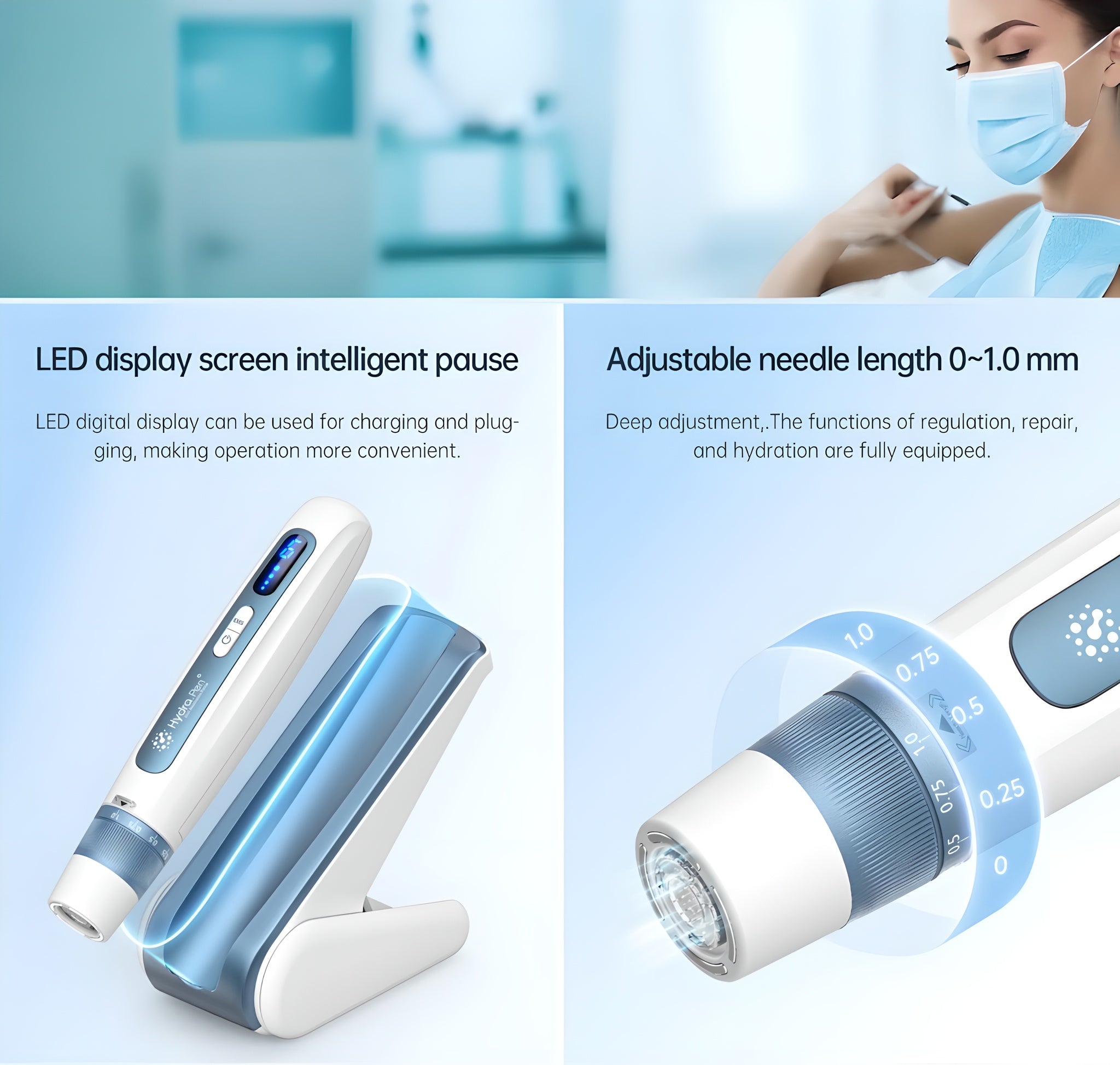 New Dr. Pen Hydra H5 Microneedling Pen