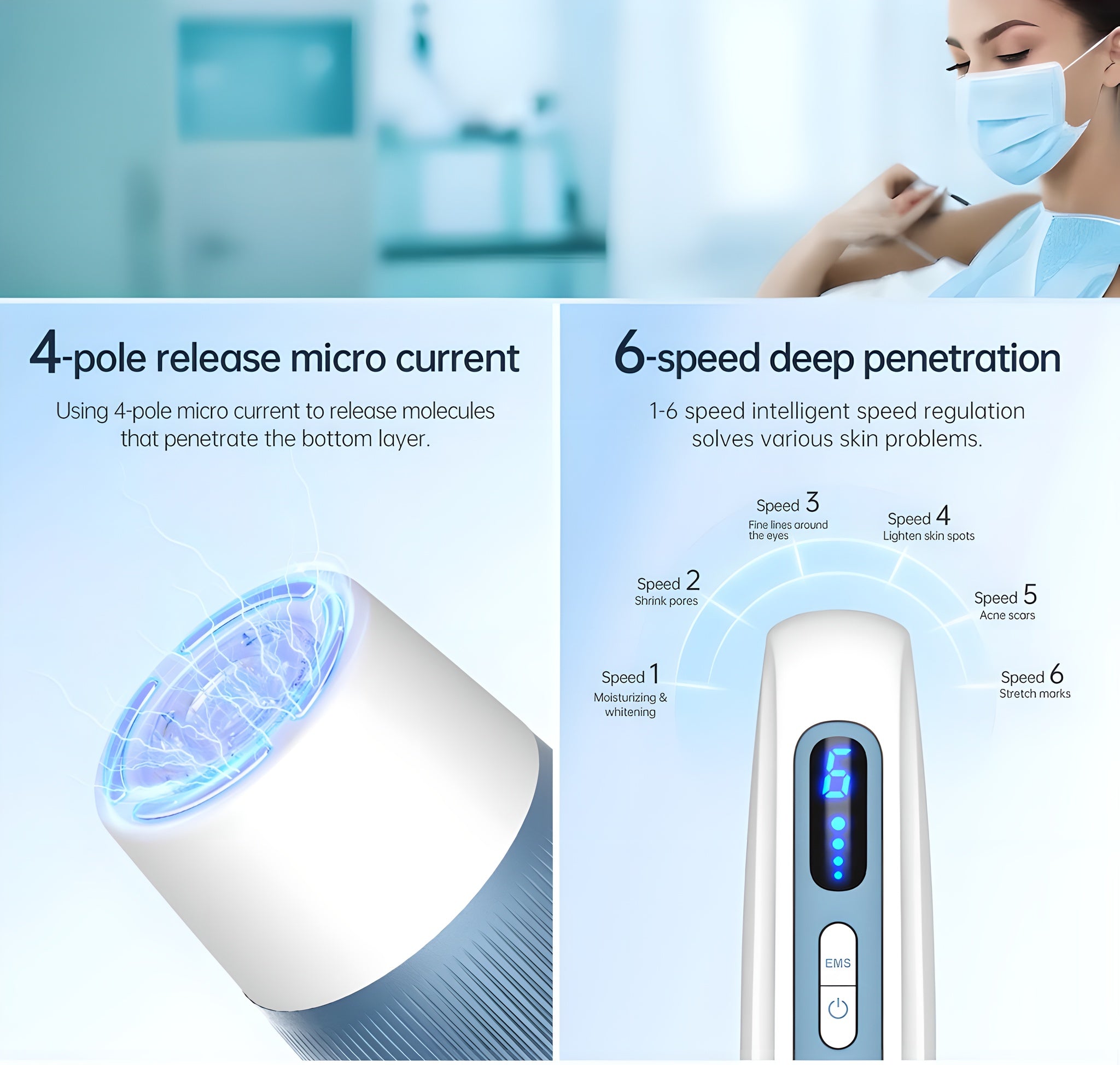 New Dr. Pen Hydra H5 Microneedling Pen