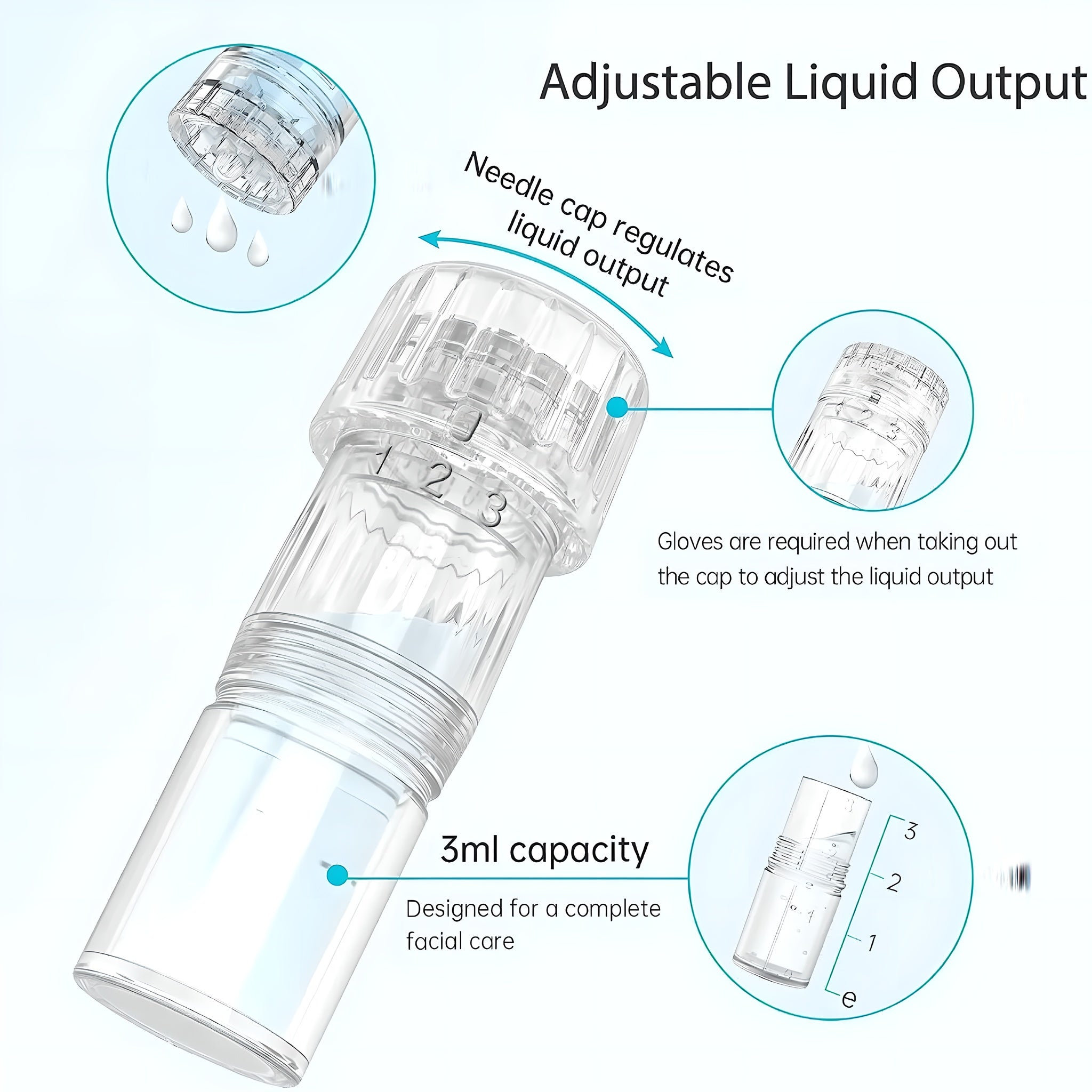 Hydra H3 Pen Microneedling Device