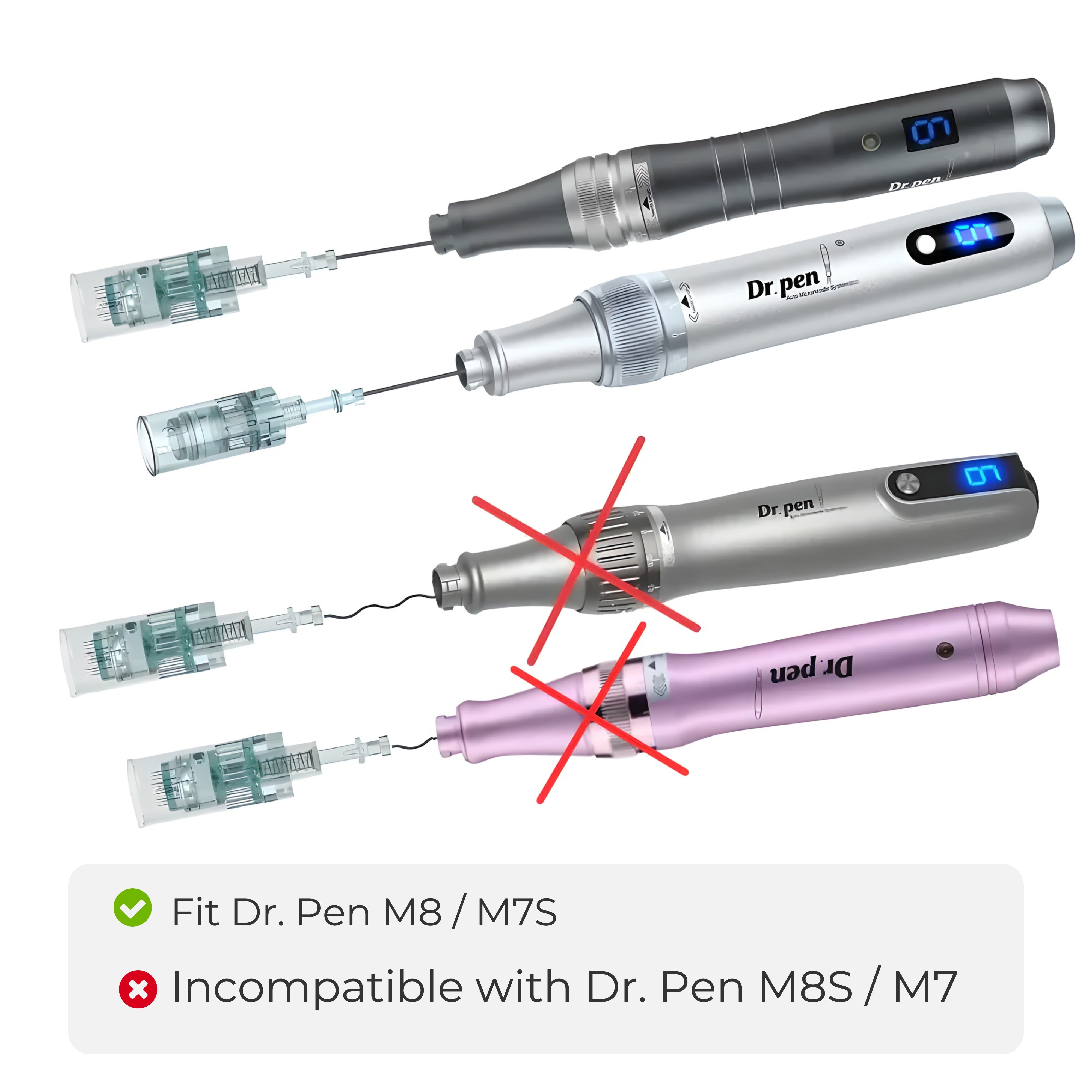 Dr. Pen M8 M7S Cartridges 20 Pack